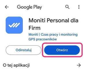 Moniti personal googleplay otwórz