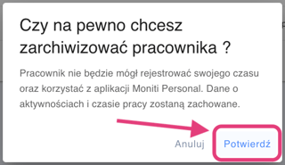 archiwum potwierdzenie