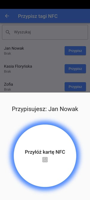 przyłóżkartęNFC